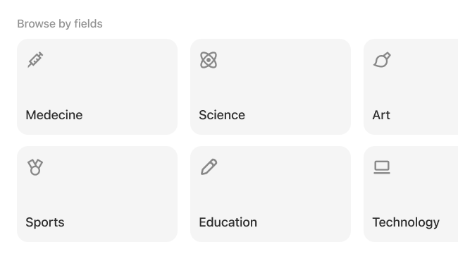 image showcasing the browse feature